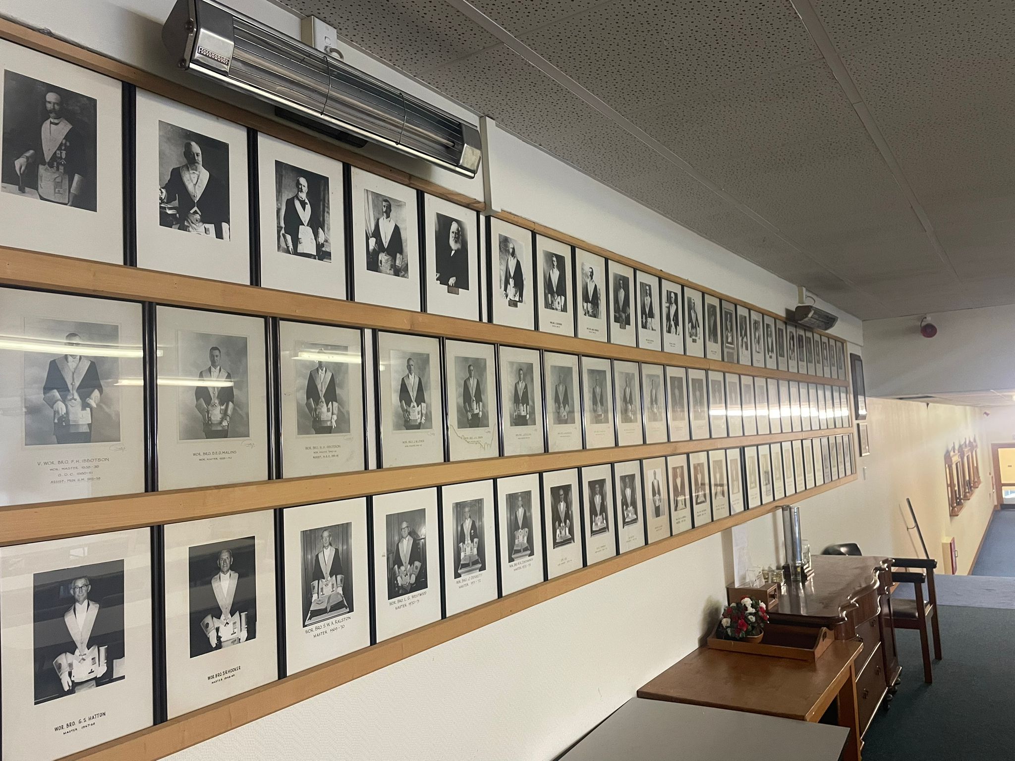 Gallery of Past Masters' photographs